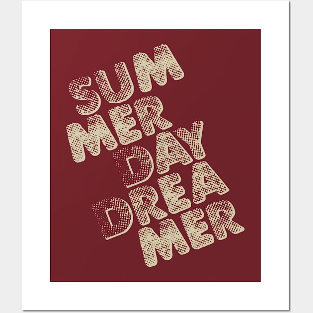 summer day dreamer dream Wall Art by Supertrooper